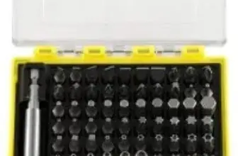 Hiltrex 61-Piece Hex Shank Security Bit Set with Magnetic Extension Adapter for $9.10