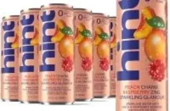 Hint Peach Raspberry Sparkling Water (12-Pack) for $6.17