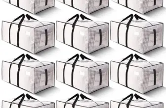 HOMESURE 12-Pack Heavy Duty Moving Bags with Zipper & Handles for $27.99