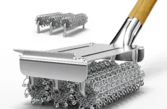 HOUSE AGAIN Bristle Free Grill Brush with 3 Replacement Heads for $14.99