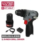 Hyper Tough 12V Brushless Cordless Drill Driver with Battery – $22.97