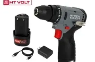 Hyper Tough 12V Brushless Cordless Drill Driver with Battery – $22.97