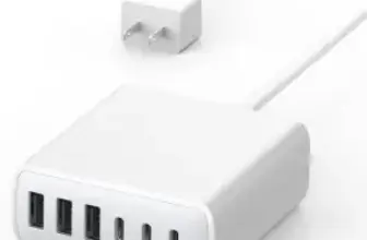 IFEART 6-Port Charger Block with Power Cord – 100W for $9.99