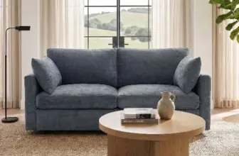 Iroomy Loveseat Couch Now for $124.49 with Free Shipping