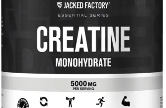 Jacked Factory Creatine Monohydrate Powder 1000g for $25.49
