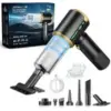 Jixinmiyue 7-in-1 Brushless Cordless Car Vacuum Kit for $24.99