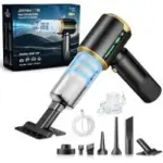 Jixinmiyue 7-in-1 Brushless Cordless Car Vacuum Kit for $24.99