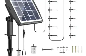 JIYANG Solar Automatic Drip Irrigation Kit – Now $14 $14.00