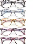 JOLISU 5-Pack Reading Glasses for $6.99