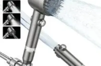 Jomst 60″ High Pressure Shower Head with 4 Spray Modes for $10.99