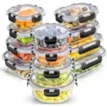 JoyJolt JoyFul 24-Piece Borosilicate Glass Food Storage Containers for $29.99