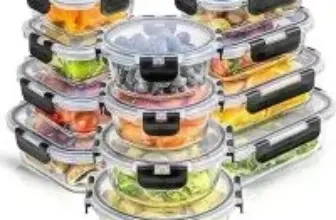 JoyJolt JoyFul 24-Piece Borosilicate Glass Food Storage Containers for $29.99
