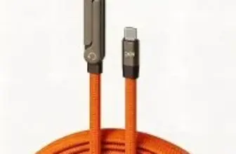KabLuver 2-in-1 90-Degree Elbow Charging Cable Now $3.99