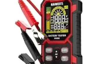 KAIWEETS 12V/24V Car Battery Tester & Diagnostic Tool – $13.49