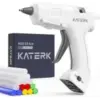Katerk USB-C Rechargeable Cordless Mini Hot Glue Gun Kit for $12.99
