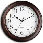 Kecyet 8.5″ Silent Non-Ticking Wall Clock for $4.99