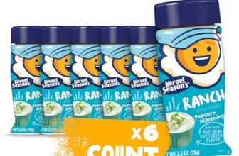 6-Pack Kernel Season’s Popcorn Seasoning – Ranch Flavor for $9.93