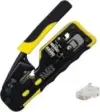 Klein 80024 Ratcheting Data Cable and RJ45 Crimp Tool with 50 CAT6 Plugs for $49.97