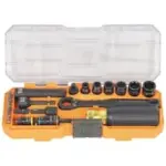 Klein Tools KNECT Impact Pass Through Socket Set 21pc – $29.98