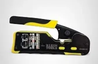 Klein Tools VDV226-110 Ratcheting Modular Data Cable Crimper – $49.97