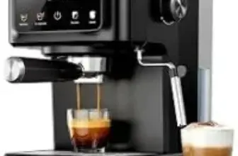 Kndko 15-Bar Digital Espresso Machine with Dual Stainless Steel Filter for $62.99