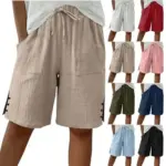 Knee Length High Waist Shorts for $7.49