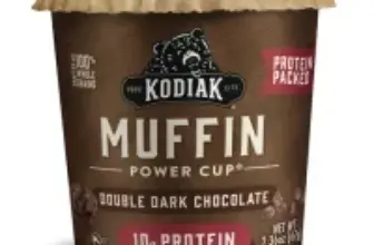 Kodiak Cakes Double Dark Chocolate Minute Muffins 12-Pack for $11.34