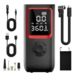 KOLTGOO Tire Inflator 150 PSI Portable Air Compressor for $9.99