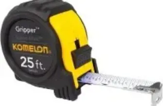 Komelon 25″ Speedmark Gripper Tape Measure for $3.29
