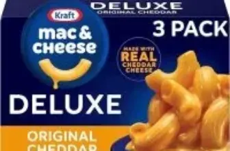 Kraft Deluxe Mac and Cheese (3 Boxes, 14oz) for $4.70