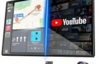 Lamtto 9″ Wireless Car Display with Apple CarPlay & Android Auto for $74.09