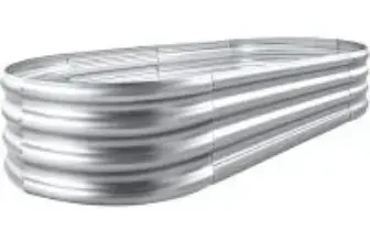 Land Guard 4’x2′ Galvanized Raised Garden Bed Kit for $22.99