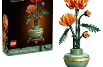 LEGO 10368 Icons Chrysanthemum Flower Building Set 278 pcs for $23.99