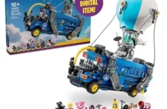 LEGO Fortnite Battle Bus Building Toy Set 954 Pieces $80