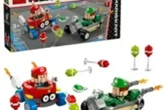 LEGO Super Mario: Baby Mario vs. Baby Luigi Building Set for $23.99