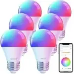 Linkind A19 E26 800LM Dimmable LED Smart Light Bulbs (6-Pack) for $19.99