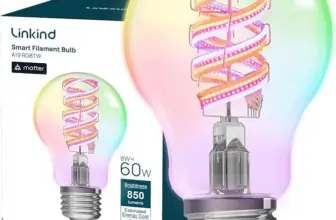 Linkind A19 Smart LED Light Bulb (850-Lumen, 16M Colors) $12.99