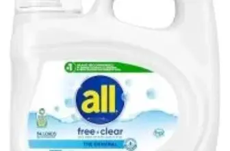 Liquid Laundry Detergent Free Clear 118oz for $11.18