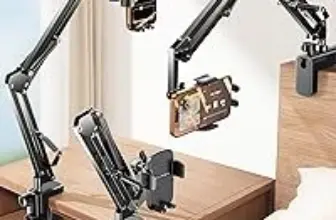 Lisen 23.6-inch Goose Neck Phone Holder Clamp – $14.98