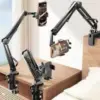 Lisen 23.6″ Goose Neck Metal Body Phone Holder Clamp (3rd Gen) for $14.98