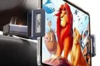 Lisen 3-in-1 Car Backseat Headrest iPad Holder for $7.99