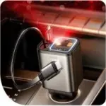 Lisen 4-in-1 75W Starlight Projector Car Charger for $15.99