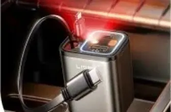 Lisen 4-in-1 75W Starlight Projector Car Charger for $15.99