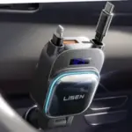 LISEN 96W 4-in-1 Retractable USB-C + Lightning Car Charger for $9.89