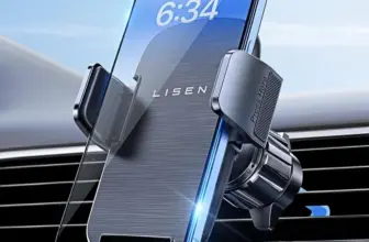 Lisen Car Phone Mount for 4-7″ Phones Now $4.99