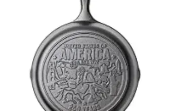 Lodge 10.25 Inch Cast Iron Skillet with Teardrop Handle – $23.95