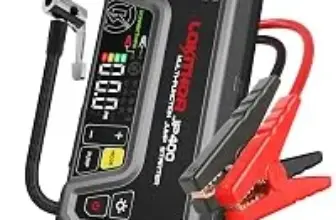 Lokithor JP400 Jump Starter with Air Compressor, 2500A, $44.07