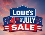 Lowe’s 4th of July Sale – Free Shipping Available