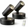 Lsoppn 2000mAh Magnetic Rechargeable Picture Light (Pack of 2) for $12.99