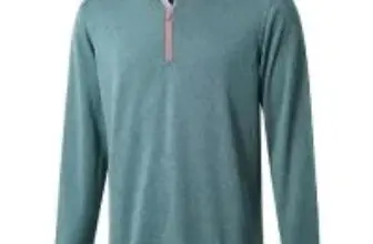 M Maelreg Men’s Dry Fit Long Sleeve Golf Polo Sweatshirt for $19.77